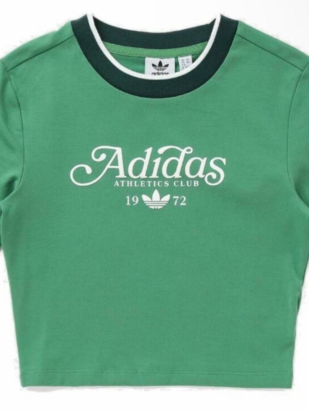 Adidas Originals Women's Green T-shirt